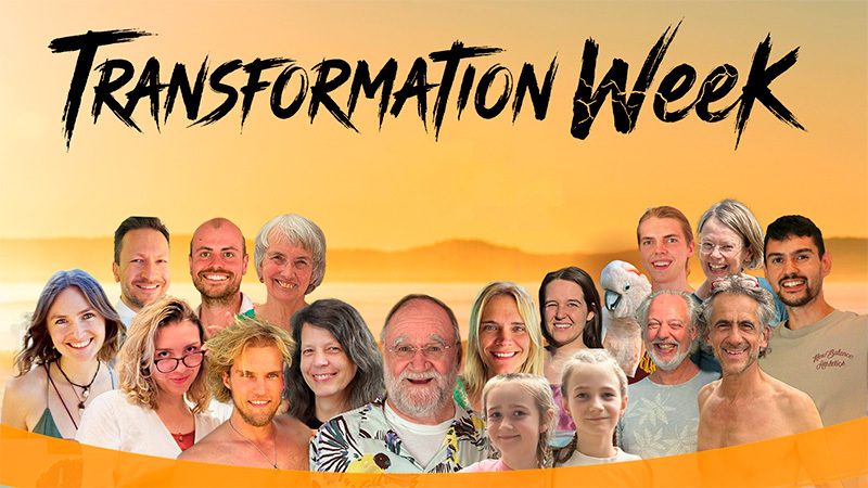 Transformation Week, Open Sky House, Germany. Seven days with meditation, yoga, self-enquiry, satsang, and shared work.