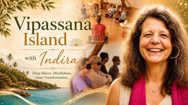 Vipassana Island Weekend, Open Sky House, Germany. An intensive weekend of silence and meditation at Open Sky House.